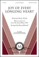 Joy of Every Longing Heart SATB choral sheet music cover